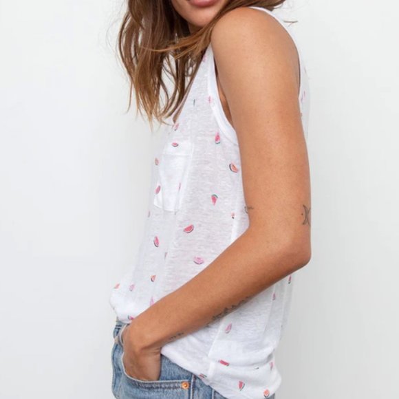 Rails Quinn Tank Top with Watermelon Print - Picture 7 of 8